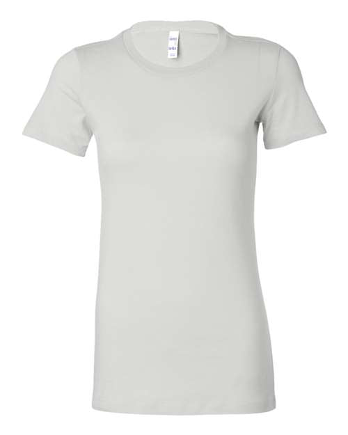 Women's Slim Fit Tee - White -  - 2020