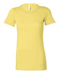 Women's Slim Fit Tee - Yellow -  - 2020