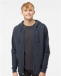 Unisex Midweight Full-Zip Hooded Sweatshirt -  - 1829