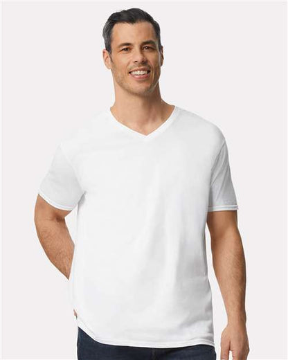 Unisex Softstyle® V-Neck T-Shirt -  - 2116