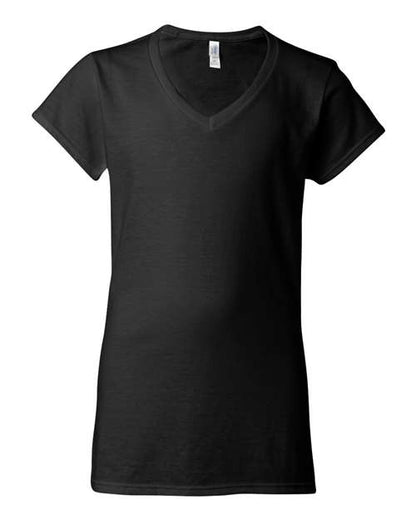 Women's Softstyle® V-Neck T-Shirt -  - 2117
