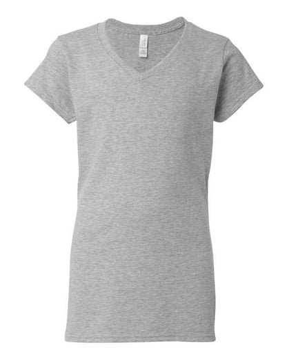 Women's Softstyle® V-Neck T-Shirt -  - 2117
