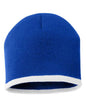 8" Bottom-Striped Beanie -  - 2177