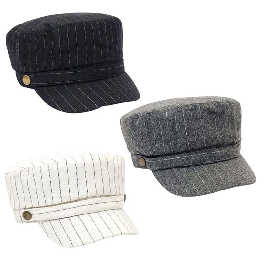 Cadet Cap -W8040 Stripes Multi-Coloured