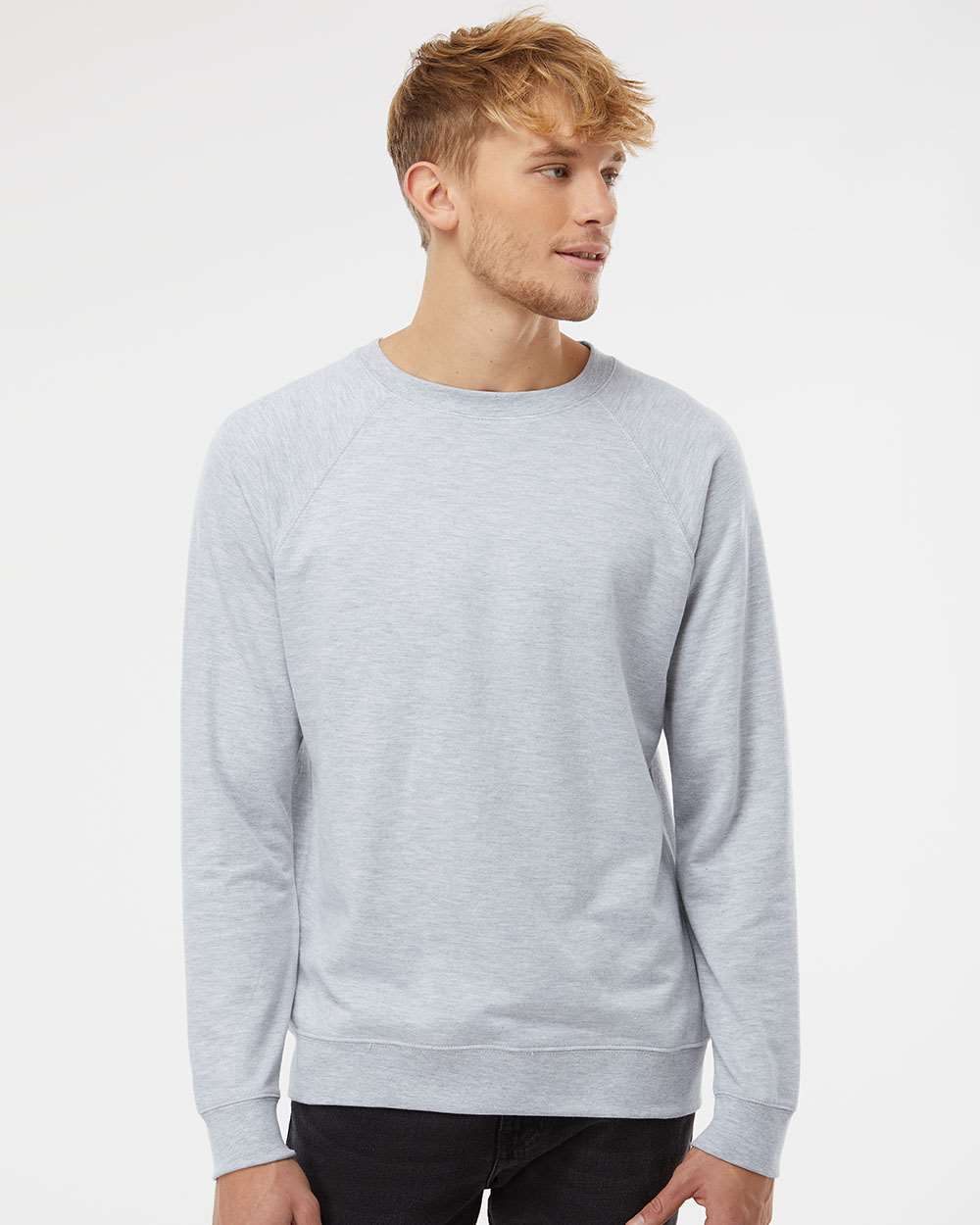 Independent Trading Co. Icon Lightweight Loopback Terry Crewneck Sweatshirt SS1000C