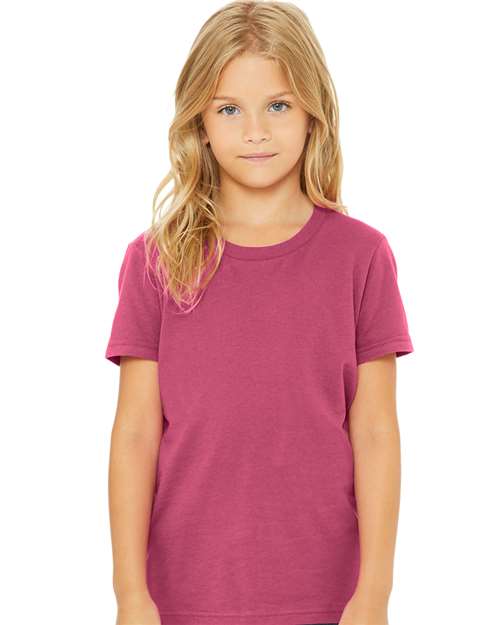 Youth Jersey Tee - Berry -  - 2209