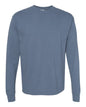 Unisex Garment-Dyed Heavyweight Long Sleeve T-Shirt - Blue Jean -  - 2217