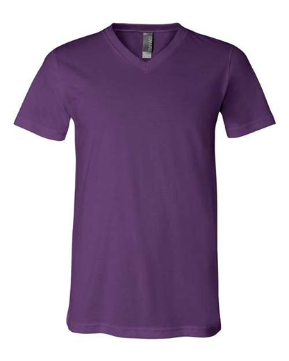Unisex Jersey V-Neck Tee -  - 24