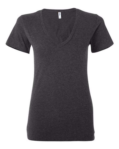 Women’s Jersey Deep V-Neck Tee -  - 2259