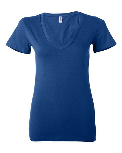 Women’s Jersey Deep V-Neck Tee -  - 2259