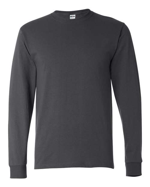 Dri-Power® Long Sleeve 50/50 T-Shirt - Charcoal Grey