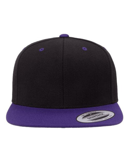 Premium Flat Bill Snapback Cap -  - 2293
