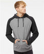 Unisex Raglan Hooded Sweatshirt -  - 2387
