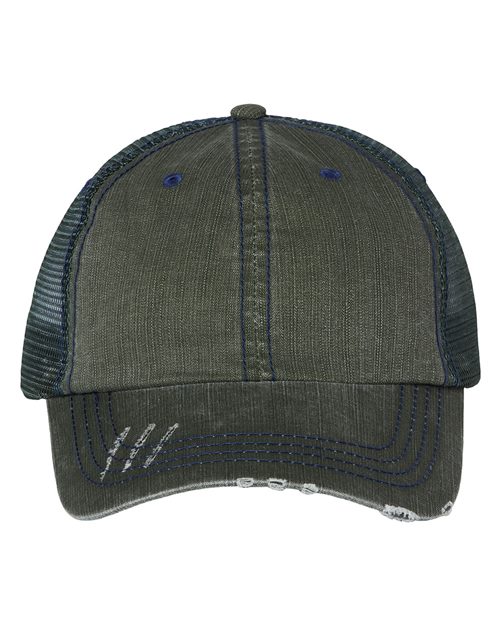 Herringbone Trucker Cap