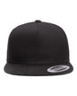 Five-Panel Cotton Twill Snapback Cap -  - 2522