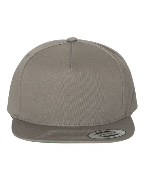 Five-Panel Cotton Twill Snapback Cap