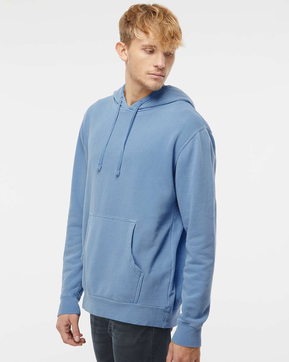 Independent Trading Co. Midweight Pigment-Dyed Hooded Sweatshirt PRM4500