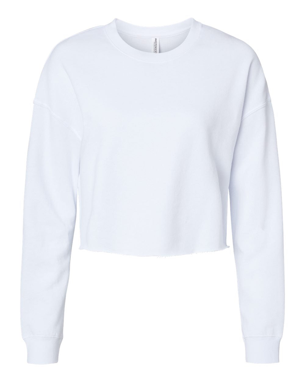 Independent Trading Co. Women's Lightweight Crop Crewneck Sweatshirt AFX24CRP