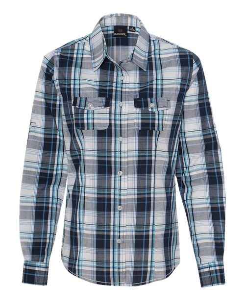 Women's Plaid Shirt -  - 3666