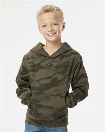 Youth Midweight Hooded Sweatshirt -  - 3692