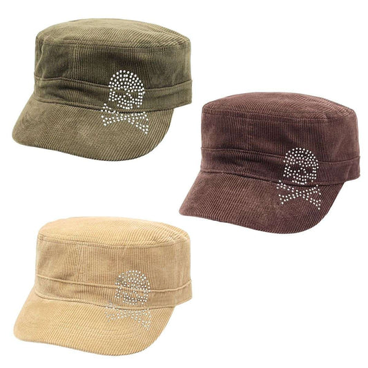 Cadet Cap - 9717 Corduroy Multi-Coloured