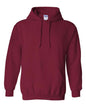 Unisex Heavy Blend™ Hooded Sweatshirt - Cardinal Red -  - 395