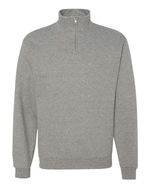 Nublend® Cadet Collar Quarter-Zip Sweatshirt