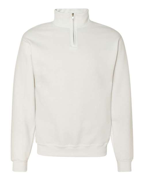 Nublend® Cadet Collar Quarter-Zip Sweatshirt