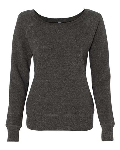 Women’s Sponge Fleece Wide Neck Sweatshirt -  - 2028