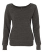 Women’s Sponge Fleece Wide Neck Sweatshirt -  - 2028