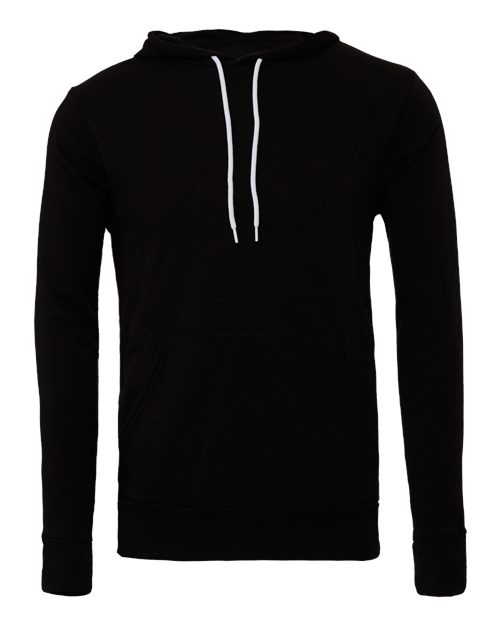 Unisex Sponge Fleece Hoodie Sweatshirt - Black -  - 2768