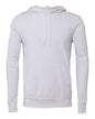 Unisex Sponge Fleece Hoodie Sweatshirt - White -  - 2768