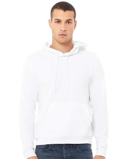 Sponge Fleece Hoodie - White