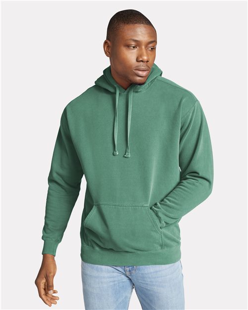 Unisex Garment-Dyed Hooded Sweatshirt -