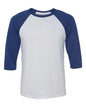 Unisex Three-Quarter Sleeve Baseball Tee -  - 2764