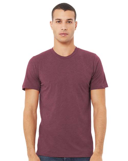 Triblend Tee - Maroon Triblend