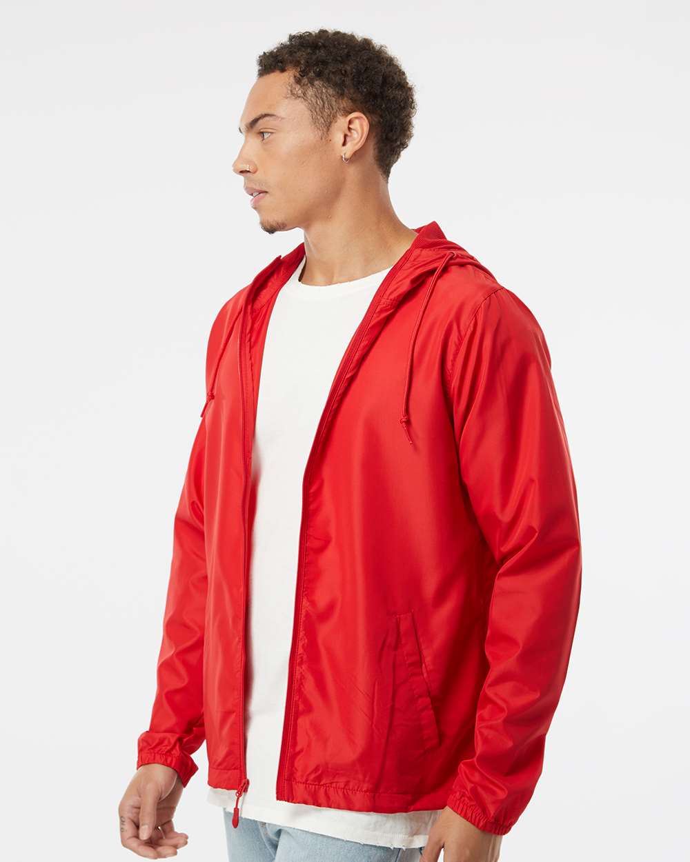 Independent Trading Co. Lightweight Windbreaker Full-Zip Jacket EXP54LWZ