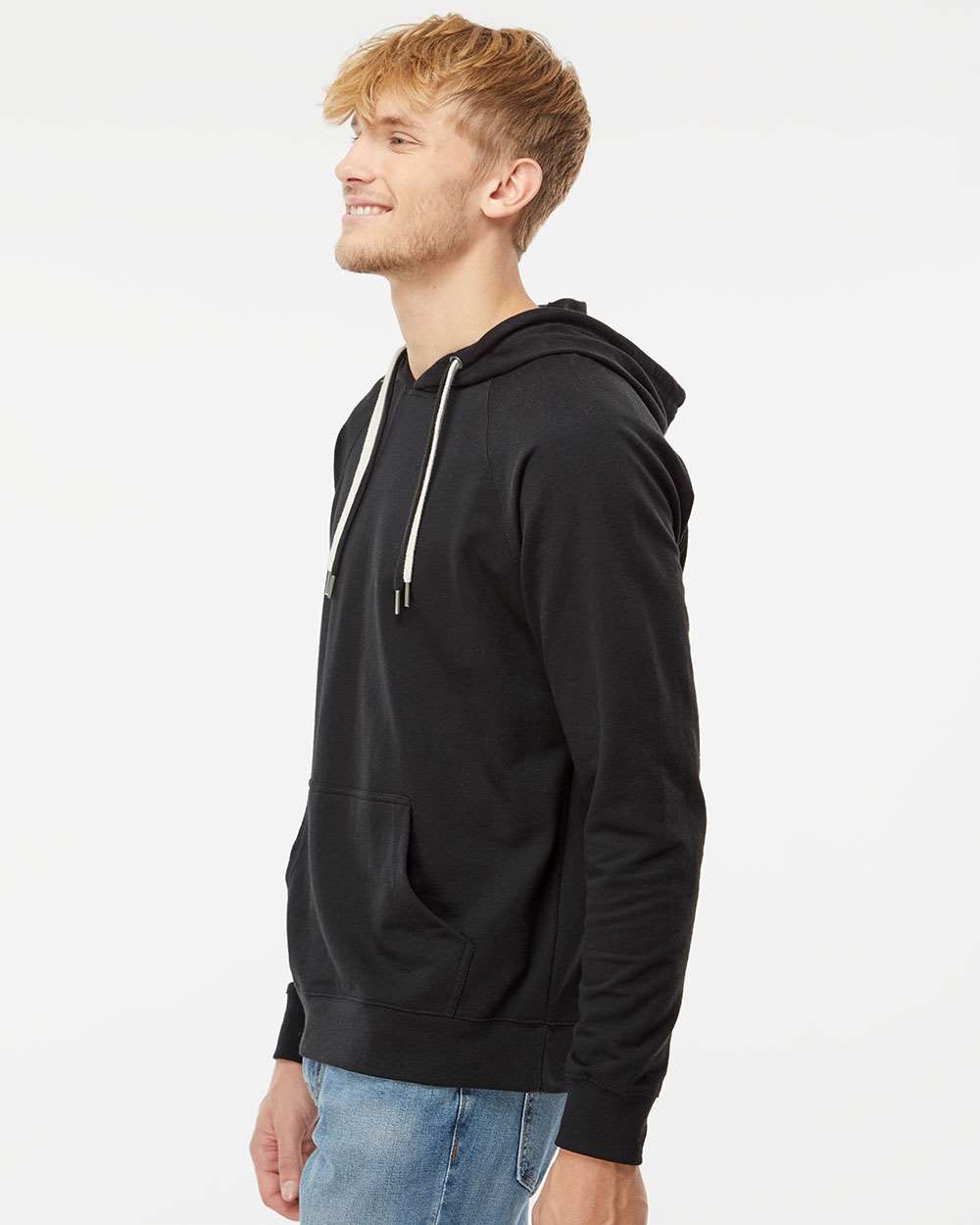 Independent Trading Co. Icon Lightweight Loopback Terry Hooded Sweatshirt SS1000