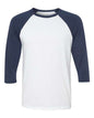 Unisex Three-Quarter Sleeve Baseball Tee -  - 2764