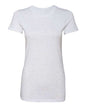 Women's Slim Fit Tee - Solid White Blend -  - 2020