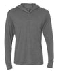 Unisex Triblend Hooded Long Sleeve Pullover T-Shirt -  - 3222