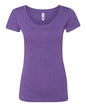 Women’s Triblend Scoop Neck T-Shirt -  - 3240