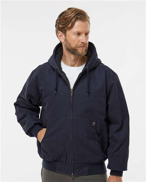 Men's Cheyenne Boulder Cloth™ Hooded Jacket with Tricot Quilt Lining -  - 1046 - Toronto Screen Printing- Color