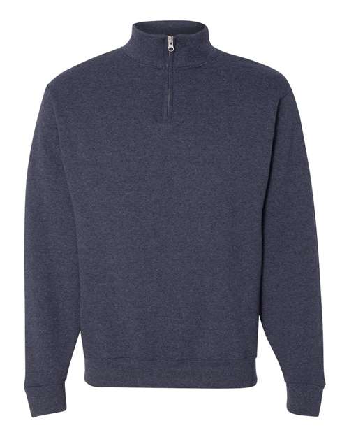 Nublend® Cadet Collar Quarter-Zip Sweatshirt