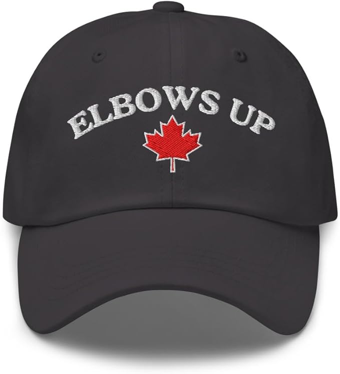 Elbows Up Canada Snapback Hat
