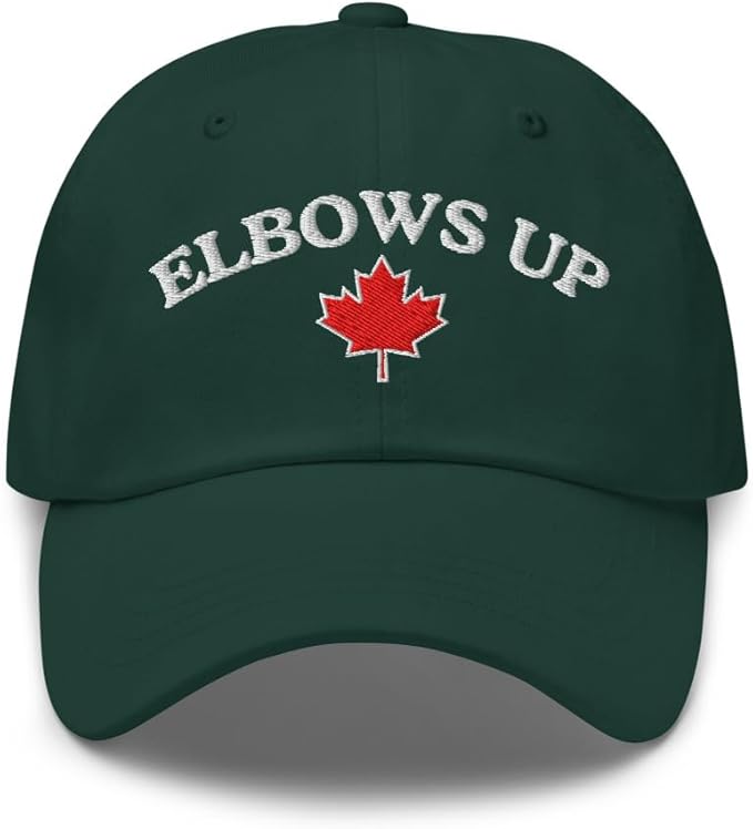 Elbows Up Canada Snapback Hat