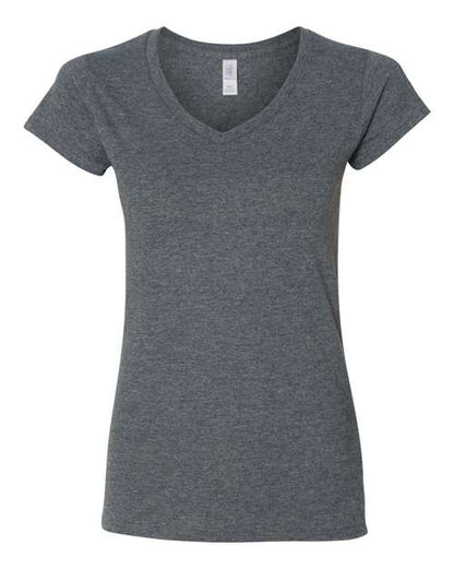 Women's Softstyle® V-Neck T-Shirt -  - 2117