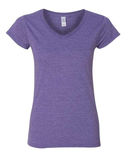 Women's Softstyle® V-Neck T-Shirt -  - 2117