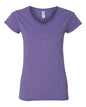 Women's Softstyle® V-Neck T-Shirt -  - 2117