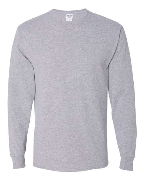 Dri-Power® Long Sleeve 50/50 T-Shirt - Athletic Heather